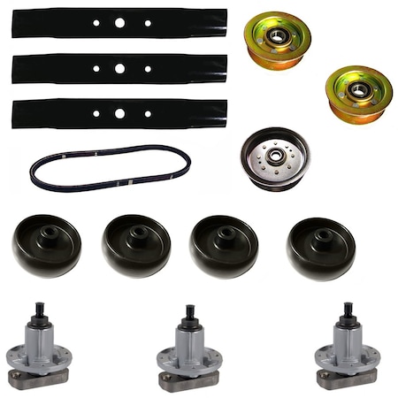 Aic Replacement Parts Deck Rebuild Kit fits L130 L120 GX20250 48 Deck Lawn Mowers KT-LAB40-0006